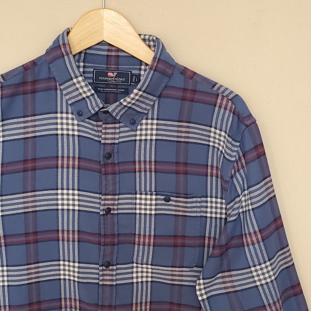 Vineyard Vines Slim Longshore Shirt L